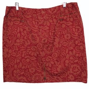 Venezia Lane Bryant Floral Skirt 18